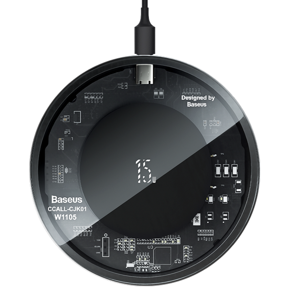 Carregamento 15W Ultra Rápido Wireless